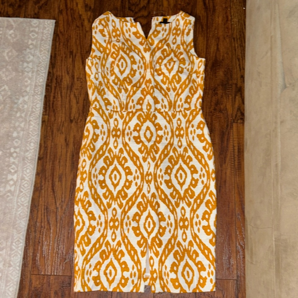 Ann Taylor ikat shift dress